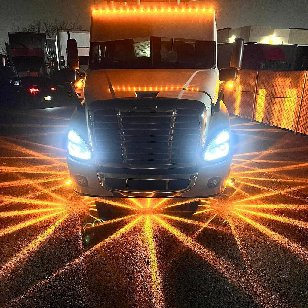 🔥🔥Buy More Save More - 🚛LED Watermelon Light Indicator Side Marker Signal Light Suitable For All Trucks, Trailers.