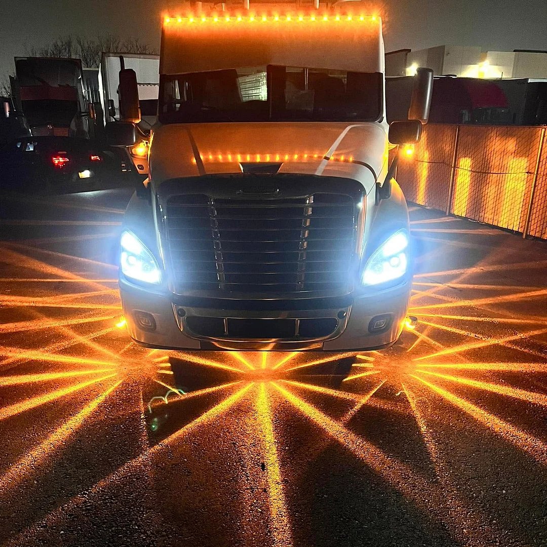 🔥🔥Buy More Save More - 🚛LED Watermelon Light Indicator Side Marker Signal Light Suitable For All Trucks, Trailers.