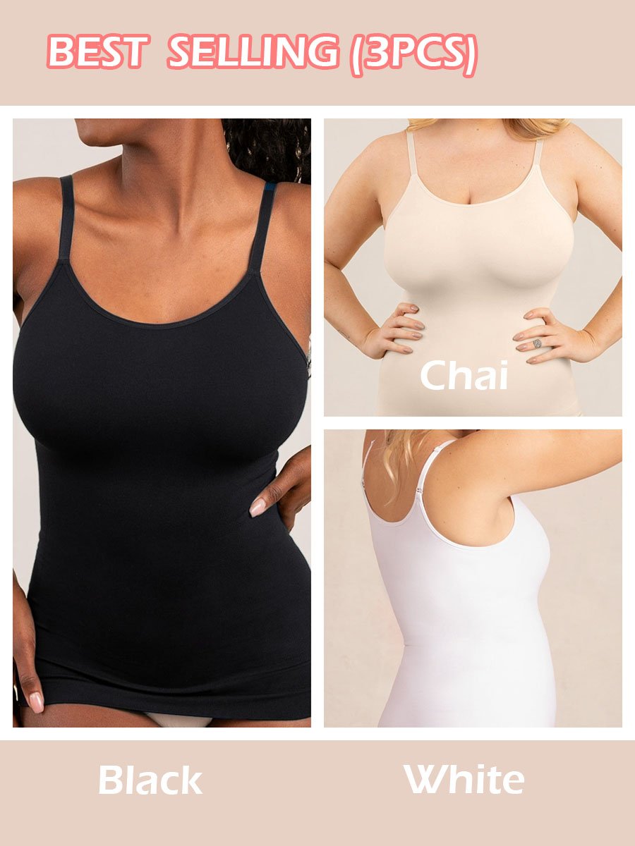 🔥LAST DAY 49% OFF - 💕2025 HOT SALE All Day Shaping Comfort Stretch Camisolei