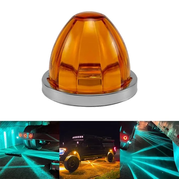 🔥🔥Buy More Save More - 🚛LED Watermelon Light Indicator Side Marker Signal Light Suitable For All Trucks, Trailers.