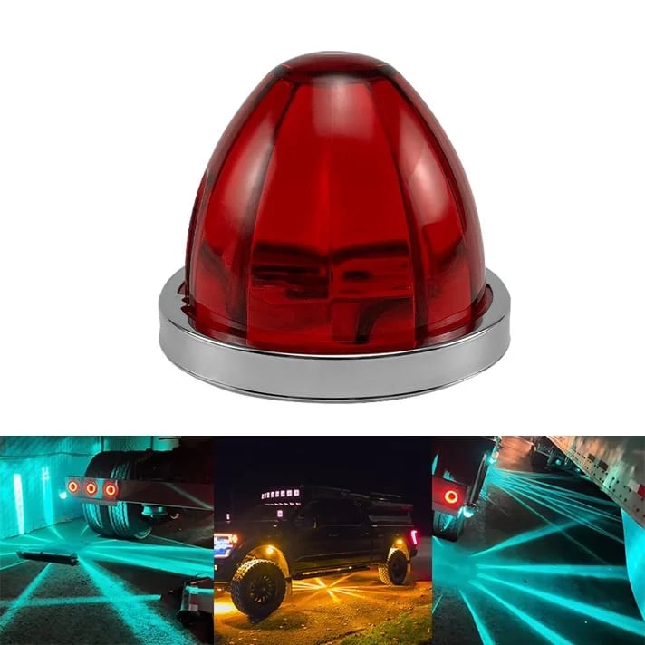 🔥🔥Buy More Save More - 🚛LED Watermelon Light Indicator Side Marker Signal Light Suitable For All Trucks, Trailers.