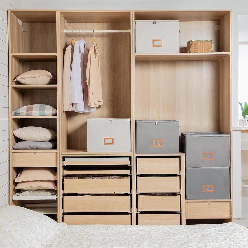 🔥LAST DAY - Fabric Shoe Organizer Storage Box