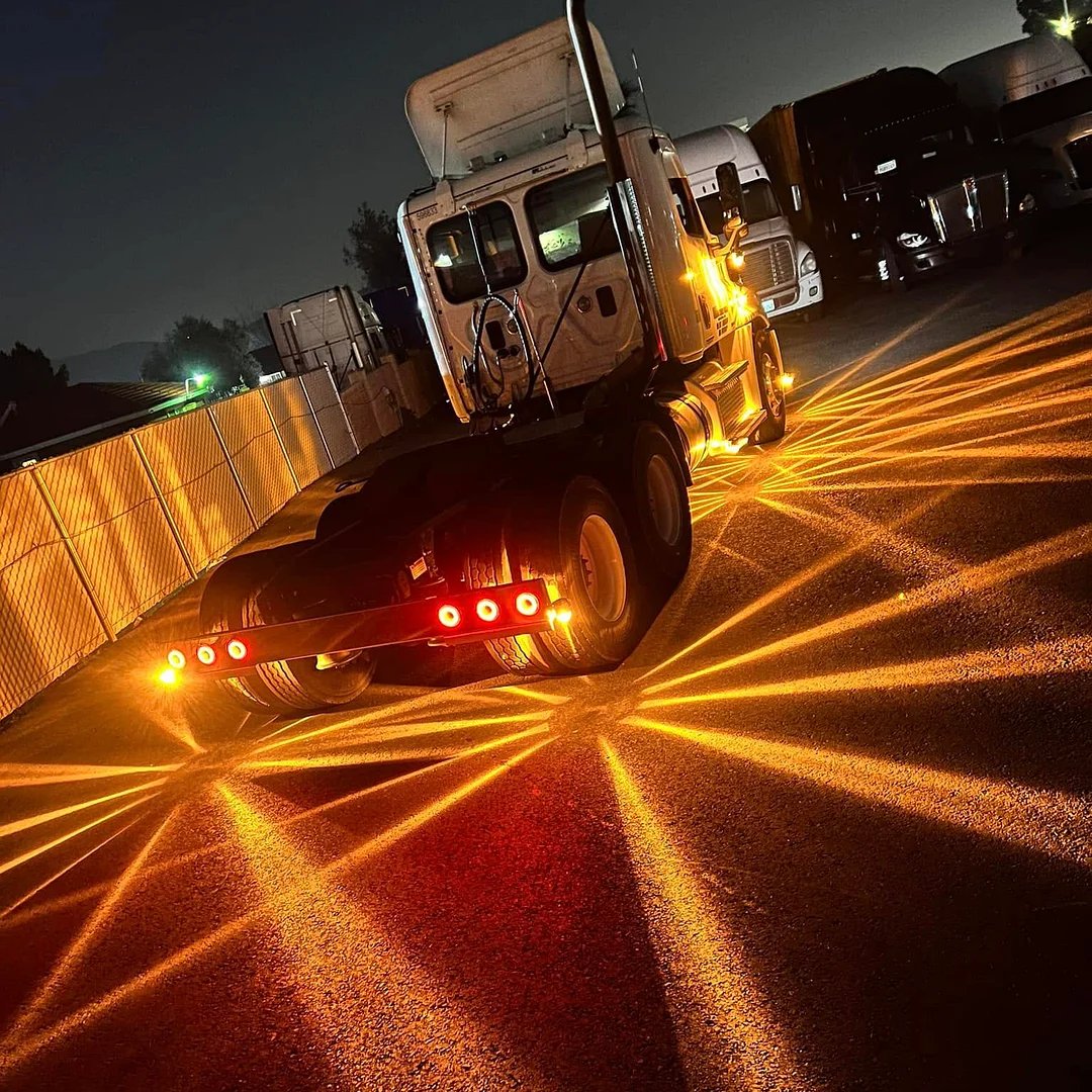 🔥🔥Buy More Save More - 🚛LED Watermelon Light Indicator Side Marker Signal Light Suitable For All Trucks, Trailers.