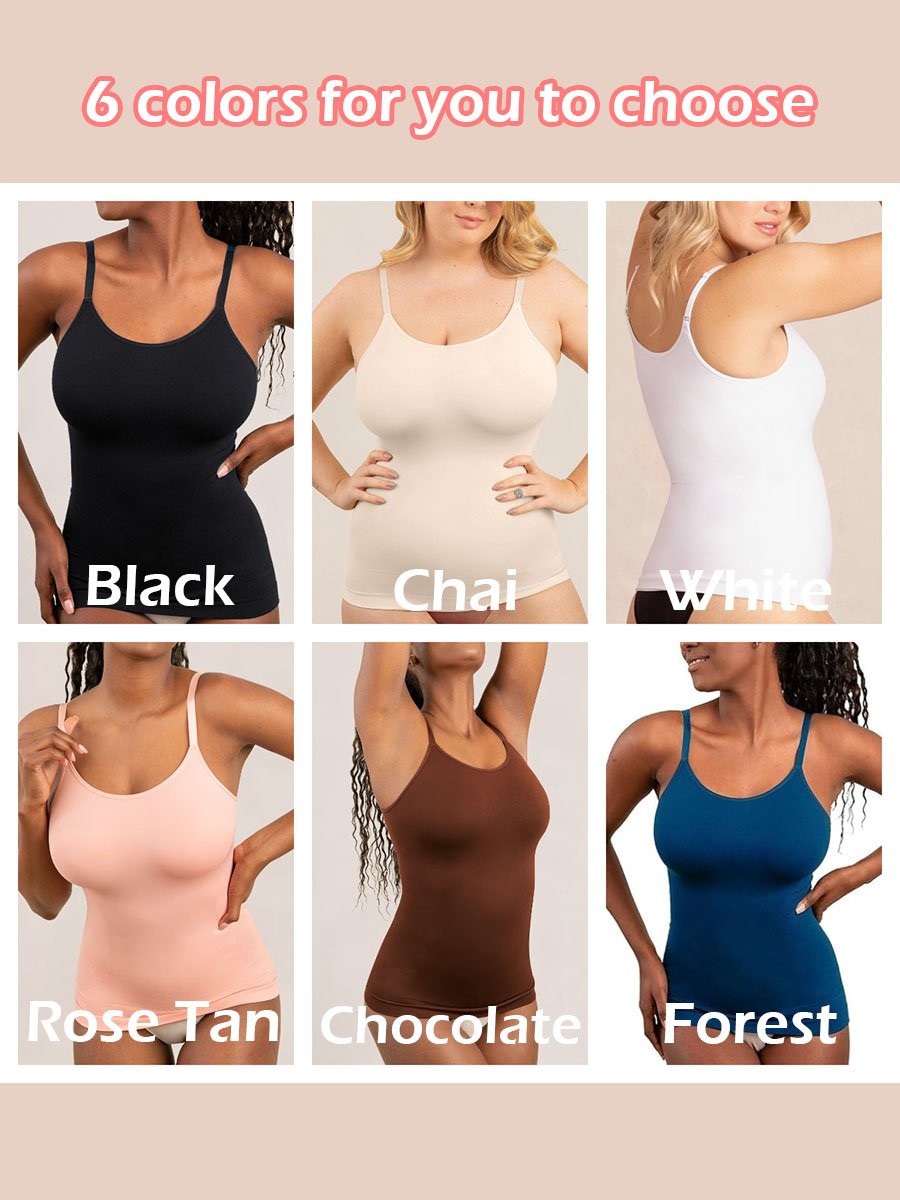 🔥LAST DAY 49% OFF - 💕2025 HOT SALE All Day Shaping Comfort Stretch Camisolei